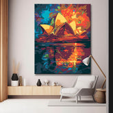 Sydney Opera House - Painting by Numbers, shipping from DE